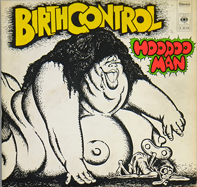 BIRTH CONTROL ‎– Hoodoo Man album front cover vinyl record